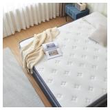 $190 Queen Mattress, 10 Inch Hybrid, Soft, Comfortable