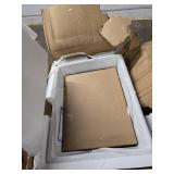 $128 Eridanus 20x15 White Farmhouse Sink, Single Bowl, Apron Front