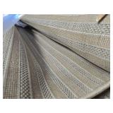 $114 Aarhus Scandi Striped Beige/Cream 8x10 Indoor/Outdoor Rug