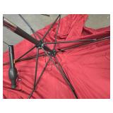 $120 Royalcarft 10x6.5ft LED Patio Umbrella Polyester Canopy