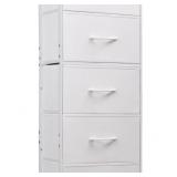 Six Fabric Bins: Five 5Hx11Dx13W, Two 11Hx13Wx11D