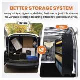 $232 Van Shelving System Steel 32"W x 46"H x 13"D for Various Models