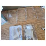 Two Pack HIHEGD 2-Tier Clear Bathroom and Kitchen Cabinet Organizer