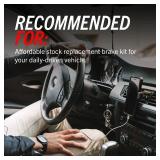 $102 Power Stop KOE098 FRONT and Rear Brake Pads & Rotors Kit for Nissan