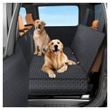 $90 Truck Back Seat Extender for Dogs, Waterproof Cover, 420lbs