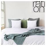 Utopia Bedding Throw Pillow Insert (2 Pack, White) - 20x20 Inches