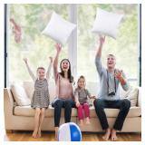 Utopia Bedding Throw Pillow Insert (2 Pack, White) - 20x20 Inches