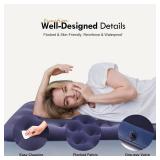 Single Size Inflatable Air Mattress, Camping Sleeping Pad