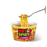 5-6 packs! Nissan Noodles Hot & Spicy Shrimp 3.27 Oz (6-Pack)