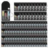 $50 Jutom 100 Set Mini Screwdriver Keychain Set with Pouch & Hook