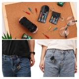 $50 Jutom 100 Set Mini Screwdriver Keychain Set with Pouch & Hook