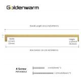 $99 goldenwarm 20Pack Cabinet Pulls Brass Handles - 14 inch