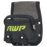 AWP Tape Measure Pouch w/ Metal Clip & Loop, Tool Accessory