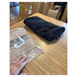 VOILYBIRD Pack of 2 Boucle Pillow Covers 12x20", BLACK.