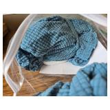 Couch Cushion Slipcovers L Shape with Pillowcases (2+1, Blue)