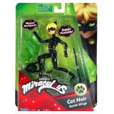 TWO Pack BANDAI Miraculous: 12cm Cat Noir Doll with Accessories