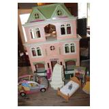 Vtg. Fisher Price Doll House and More