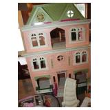 Vtg. Fisher Price Doll House and More