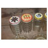 Vintage Shakers, Spice Jars & Glass Coasters