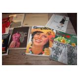Vintage Sewing Books & More
