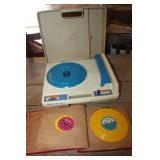 Vintage Fisher Price Record Player untested & More