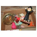 Vtg. Flash Cards, Noise Maker & More