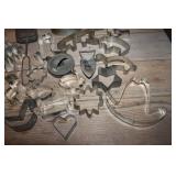 Vintage Sad Iron, Cookie Cutters & More