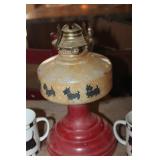 Vtg. Scottie Dog Oil Lamp Base & More