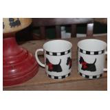 Vtg. Scottie Dog Oil Lamp Base & More