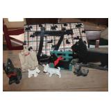 Cast Iron Scottie Dog Door Stop and More