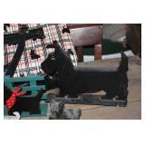 Cast Iron Scottie Dog Door Stop and More