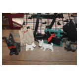Cast Iron Scottie Dog Door Stop and More