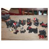 Christmas Scottie Dog Figurines & More