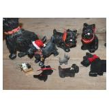 Christmas Scottie Dog Figurines & More
