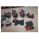 Christmas Scottie Dog Figurines & More