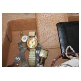 Vtg. Watches, Wallets, Jewelry & More