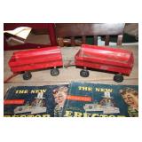 2 Metal Tractor Toy Trailers and More