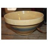 Vtg. Crock Bowl w/hairline crack and More