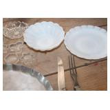 Vtg. Aluminum Tray and More