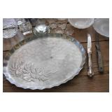 Vtg. Aluminum Tray and More