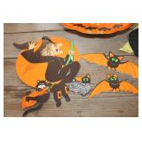 Vtg. Halloween Figurine, Die Cuts & More