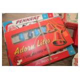 Vtg. Christmas Lights untested & More