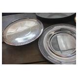 Vtg. Silver Serving Dish and More