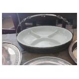 Vtg. Silver Serving Dish and More