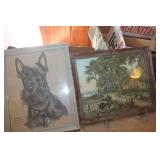 Vtg. Pictures Largest One is 12" x 16"