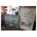 Vintage Pictures Largest One is 14" x 20"