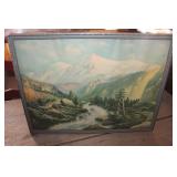 Vintage Pictures Largest One is 14" x 20"