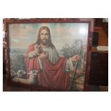 Vintage Religious Pictures 16" x 22"