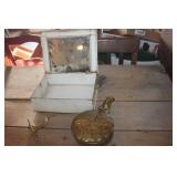Antique Brass Bed Warmer & More