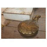 Antique Brass Bed Warmer & More
